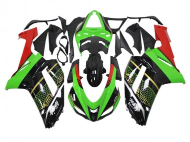 Grün Schwarz ZX6R 07-08 Motorrad Verkleidung