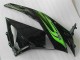 Grün Schwarz ZX6R 09-12 Motorrad Verkleidung Grün Schwarz ZX6R 09-12 Motorrad Verkleidung