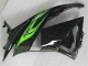 Grün Schwarz ZX6R 09-12 Motorrad Verkleidung Grün Schwarz ZX6R 09-12 Motorrad Verkleidung