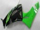 Grün Schwarz ZX6R 09-12 Motorrad Verkleidung Grün Schwarz ZX6R 09-12 Motorrad Verkleidung