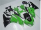 Grün Schwarz ZX6R 09-12 Motorrad Vollverkleidung Grün Schwarz ZX6R 09-12 Motorrad Vollverkleidung