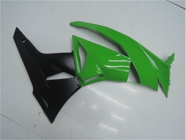 Grün Schwarz ZX6R 09-12 Motorrad Vollverkleidung Grün Schwarz ZX6R 09-12 Motorrad Vollverkleidung