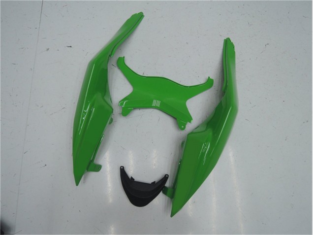 Grün Schwarz ZX6R 09-12 Motorrad Vollverkleidung Grün Schwarz ZX6R 09-12 Motorrad Vollverkleidung