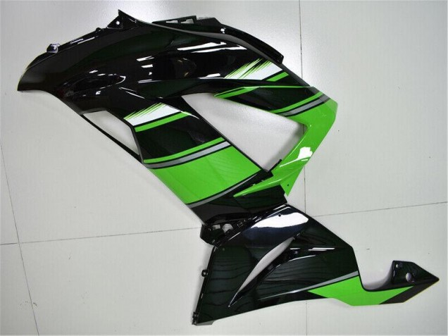 Grün Schwarz ZX6R 13-18 Motorrad Verkleidung Grün Schwarz ZX6R 13-18 Motorrad Verkleidung