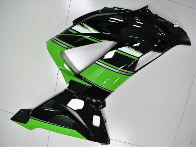 Grün Schwarz ZX6R 13-18 Motorrad Verkleidung Grün Schwarz ZX6R 13-18 Motorrad Verkleidung