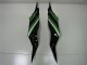 Grün Schwarz ZX6R 13-18 Motorrad Verkleidung Grün Schwarz ZX6R 13-18 Motorrad Verkleidung