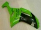 Grün Schwarzer Dunlop ZX6R 07-08 Motorrad Verkleidungen Grün Schwarzer Dunlop ZX6R 07-08 Motorrad Verkleidungen