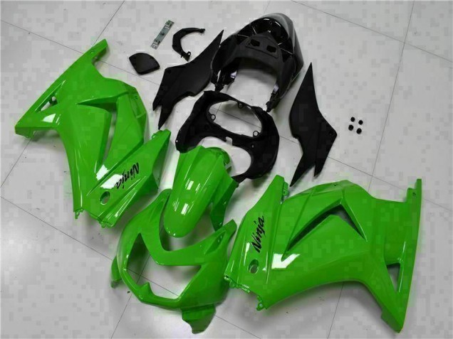 Grün Schwarzer Ninja EX250 08-12 Motorrad Verkleidung Grün Schwarzer Ninja EX250 08-12 Motorrad Verkleidung