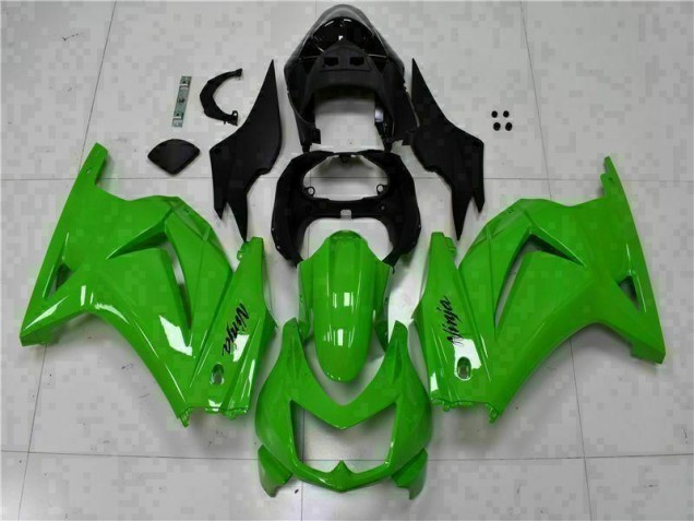 Grün Schwarzer Ninja EX250 08-12 Motorrad Verkleidung Grün Schwarzer Ninja EX250 08-12 Motorrad Verkleidung