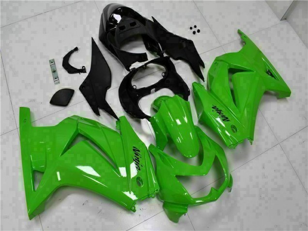 Grün Schwarzer Ninja EX250 08-12 Motorrad Verkleidung Grün Schwarzer Ninja EX250 08-12 Motorrad Verkleidung