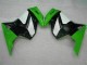 Grün Schwarzer Ninja EX250 08-12 Motorrad VollVerkleidungen & Plastik Grün Schwarzer Ninja EX250 08-12 Motorrad VollVerkleidungen & Plastik