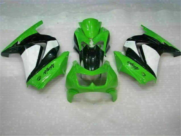 Grün Schwarzer Ninja EX250 08-12 Motorrad VollVerkleidungen & Plastik Grün Schwarzer Ninja EX250 08-12 Motorrad VollVerkleidungen & Plastik