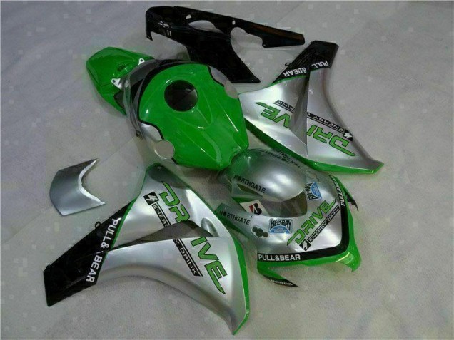 Grün Silber CBR 1000 RR 08-11 Motorrad Verkleidungen Grün Silber CBR 1000 RR 08-11 Motorrad Verkleidungen