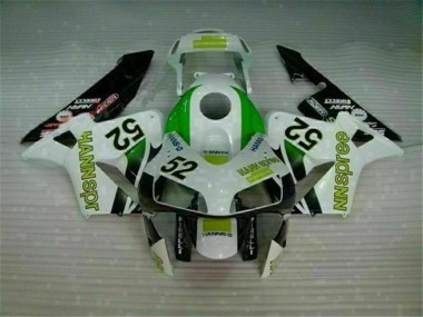 Grün Weiß Schwarz CBR 600 RR 03-04 Motorrad Verkleidungen