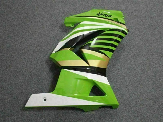 Grün Weiß Schwarz Ninja EX250 08-12 Motorrad Verkleidungen Grün Weiß Schwarz Ninja EX250 08-12 Motorrad Verkleidungen