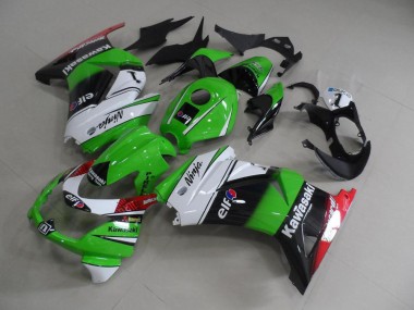 Grün Weiß Schwarz ZX 250R 08-12 Motorrad Verkleidung
