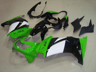 Grün Weiß Schwarz ZX 250R 08-12 Motorrad Verkleidungen