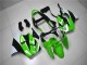 Grün Weiß Schwarz ZX6R 00-02 Motorrad Verkleidungen Grün Weiß Schwarz ZX6R 00-02 Motorrad Verkleidungen