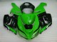 Grün Weiß Schwarz ZX6R 05-06 Motorrad Verkleidungen Grün Weiß Schwarz ZX6R 05-06 Motorrad Verkleidungen