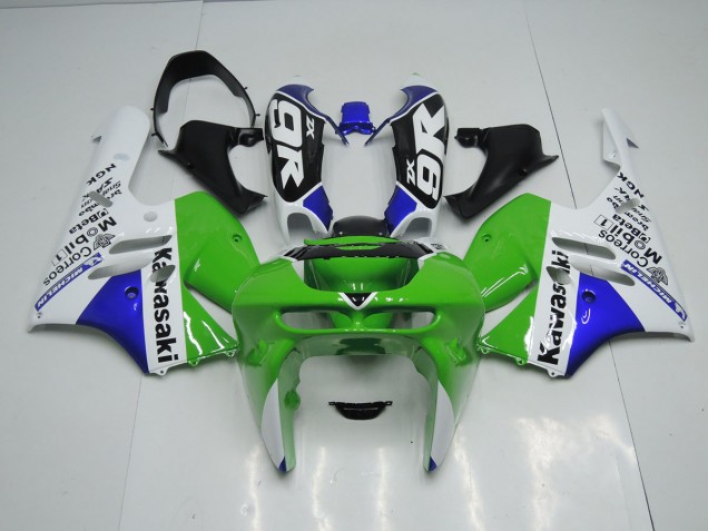 Grün Weiß ZX9R 94-97 Motorrad Verkleidungen Grün Weiß ZX9R 94-97 Motorrad Verkleidungen