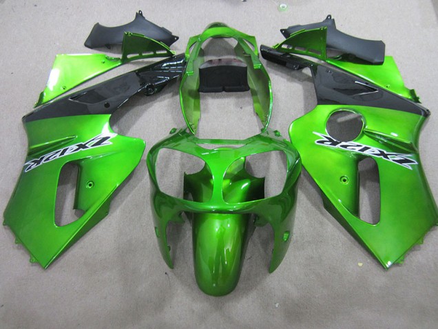 Grün ZX12R 00-01 Motorrad Verkleidung Grün ZX12R 00-01 Motorrad Verkleidung