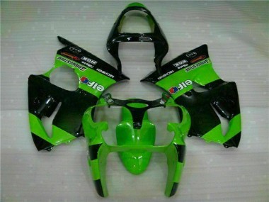 Grün ZX6R 00-02 Motorrad Verkleidung