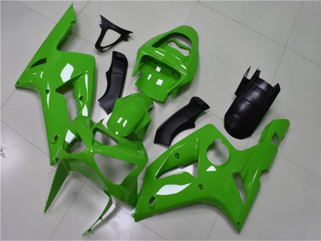 Grün ZX6R 03-04 Motorrad Verkleidung Grün ZX6R 03-04 Motorrad Verkleidung