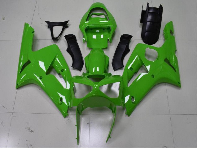 Grün ZX6R 03-04 Motorrad Verkleidung Grün ZX6R 03-04 Motorrad Verkleidung