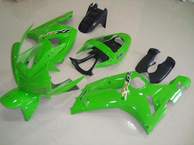 Grün ZX6R 03-04 Motorrad Verkleidungen Grün ZX6R 03-04 Motorrad Verkleidungen