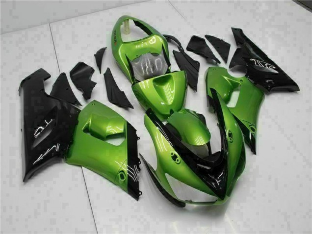 Grün ZX6R 05-06 Motorrad Verkleidung Grün ZX6R 05-06 Motorrad Verkleidung