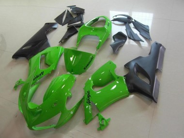 Grün ZX6R 05-06 Motorrad Verkleidungen Komplett Sets