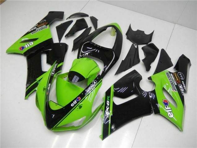 Grün ZX6R 05-06 Motorrad Verkleidungen Grün ZX6R 05-06 Motorrad Verkleidungen