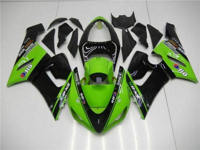 Grün ZX6R 05-06 Motorrad Verkleidungen Grün ZX6R 05-06 Motorrad Verkleidungen