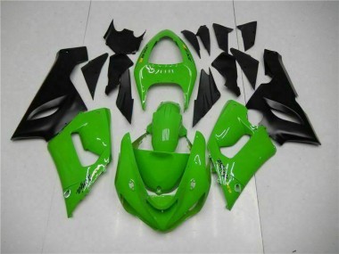 Grün ZX6R 05-06 Motorrad Vollverkleidung
