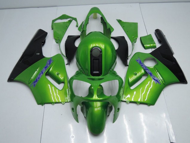 Grün und Schwarz ZX12R 00-01 Motorrad Verkleidungen Grün und Schwarz ZX12R 00-01 Motorrad Verkleidungen