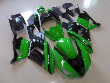 Grün und Schwarz ZX14R ZZR 1400 06-11 Motorrad Verkleidungen