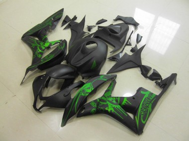 Grüner Totenkopf CBR 600 RR 07-08 Motorrad Verkleidungen