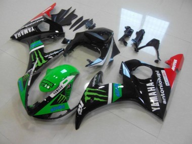 Grünes Monster R6 03-05 Motorrad Verkleidungen