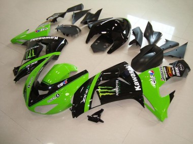 Grünes Monster ZX10R 06-07 Motorrad Verkleidung