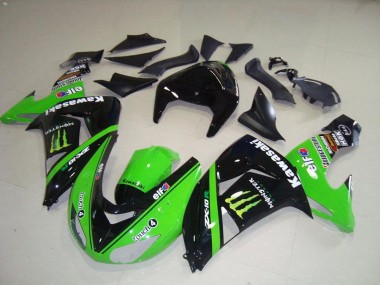 Grünes Monster ZX10R 06-07 Motorrad Vollverkleidung