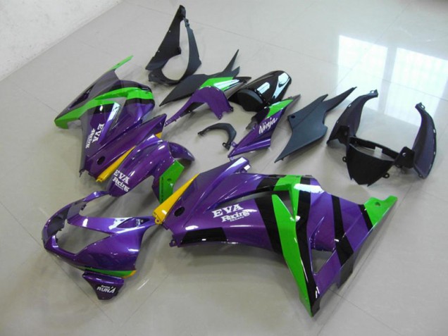 Lila EVA Rennen ZX 250R 08-12 Motorrad Verkleidungen Lila EVA Rennen ZX 250R 08-12 Motorrad Verkleidungen