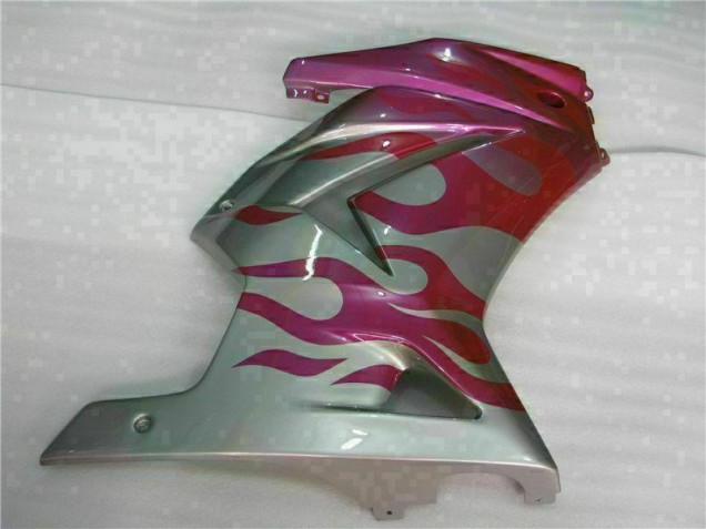 Lila Rot EX250 08-12 Motorrad Verkleidungen Lila Rot EX250 08-12 Motorrad Verkleidungen