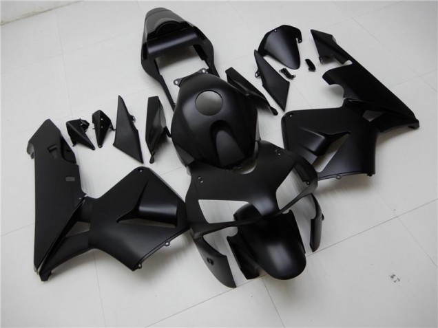 Matt Schwarz CBR 600 RR 03-04 Motorrad Verkleidung Matt Schwarz CBR 600 RR 03-04 Motorrad Verkleidung