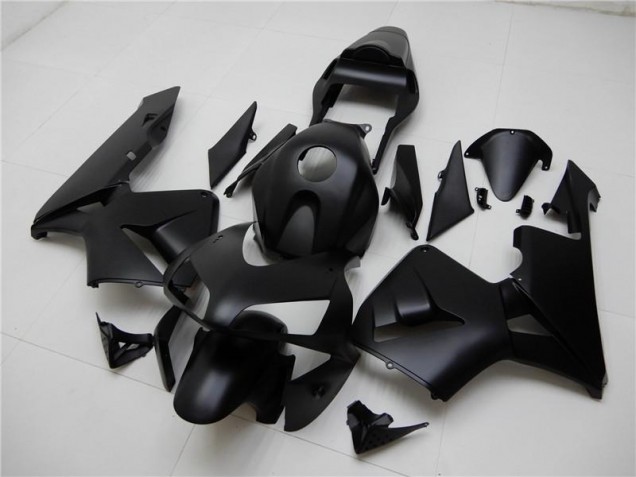 Matt Schwarz CBR 600 RR 03-04 Motorrad Verkleidung Matt Schwarz CBR 600 RR 03-04 Motorrad Verkleidung