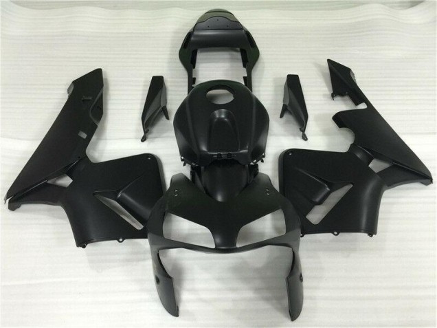 Matt Schwarz CBR 600 RR 03-04 Motorrad Verkleidung Matt Schwarz CBR 600 RR 03-04 Motorrad Verkleidung