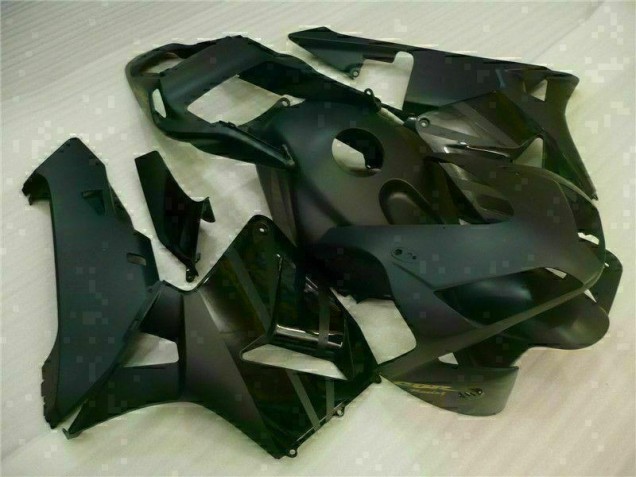 Matt Schwarz CBR 600 RR 03-04 Motorrad Verkleidungen Matt Schwarz CBR 600 RR 03-04 Motorrad Verkleidungen