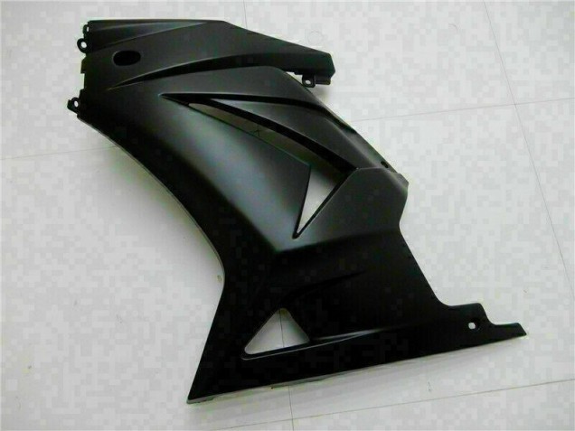 Matt Schwarz EX250 08-12 Motorrad Verkleidung Matt Schwarz EX250 08-12 Motorrad Verkleidung