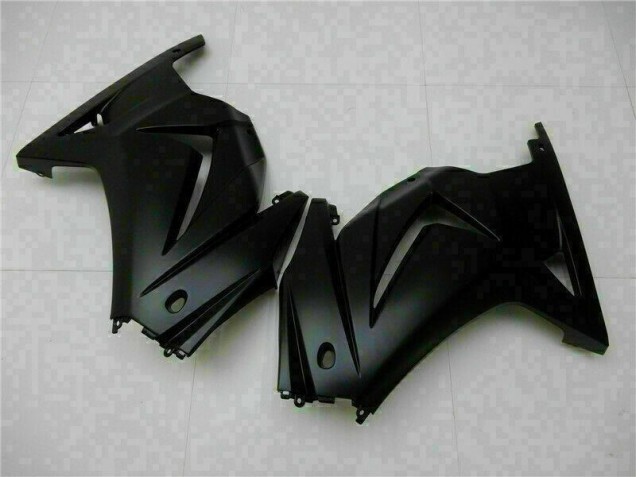 Matt Schwarz EX250 08-12 Motorrad Verkleidung Matt Schwarz EX250 08-12 Motorrad Verkleidung