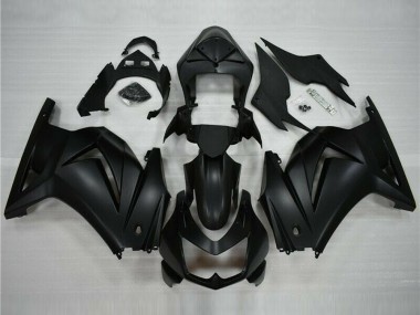 Matt Schwarz EX250 08-12 Motorrad Verkleidungen