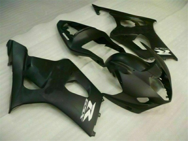 Matt Schwarz GSXR 1000 K3 03-04 Motorrad Verkleidungen Matt Schwarz GSXR 1000 K3 03-04 Motorrad Verkleidungen